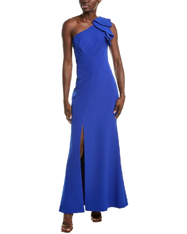 Today’s Deal Eliza J Laguna Crepe Gown