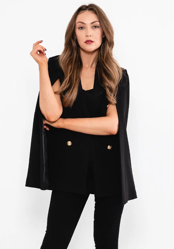 Amazing Deals Seventy1 Cape Sleeve Blazer, Black