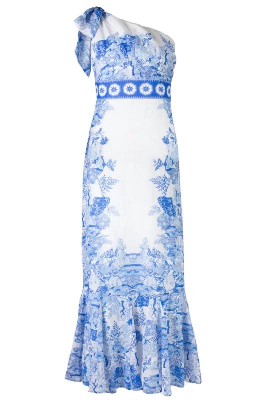 Mega Sale Celine Dress In Blue Forest