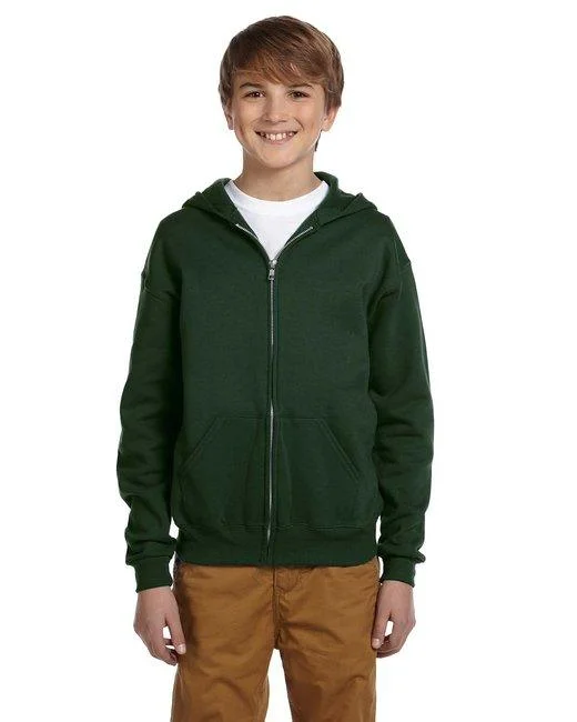 Inventory Reduction Jerzees Youth 8 oz. NuBlend Fleece Full-Zip Hooded Sweatshirt 993B Inventory Reduction Jerzees Youth 8 oz. NuBlend Fleece Full-Zip Hooded Sweatshirt 993B