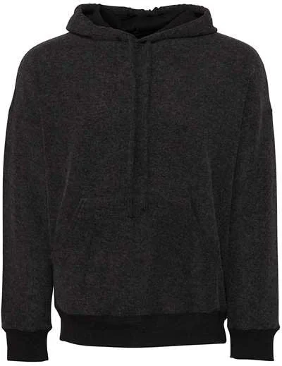 Inventory Reduction Bella + Canvas 3329 FWD Fashion Unisex Sueded Fleece Hoodie - Black Heather Inventory Reduction Bella + Canvas 3329 FWD Fashion Unisex Sueded Fleece Hoodie - Black Heather