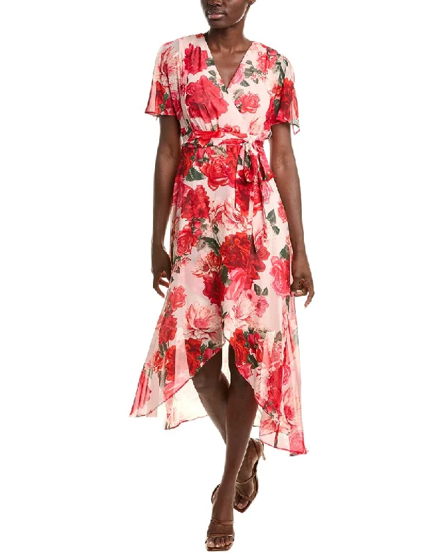 Stock Up and Save Eliza J Printed Chiffon Maxi Dress