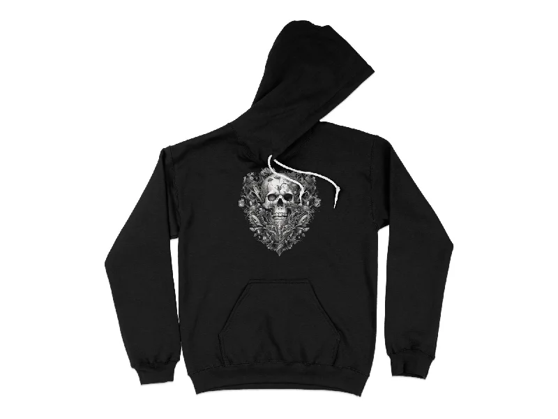 Bargain Bin Grunge Skull Unisex Hoodie