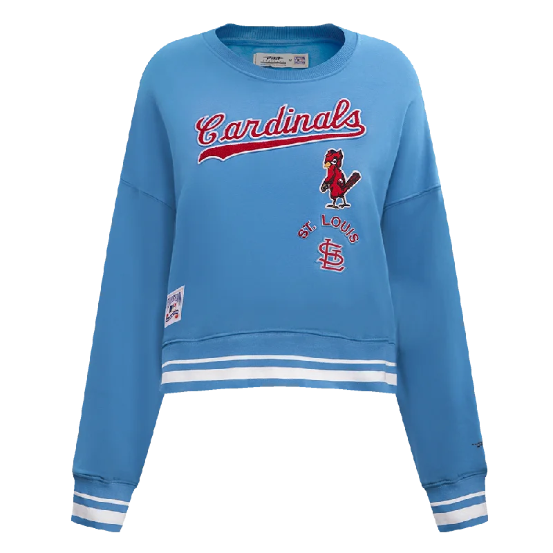 Take Advantage SUDADERA DE CUELLO REDONDO MLB ST. LOUIS CARDINALS RETRO CLASSICS PARA MUJER Take Advantage SUDADERA DE CUELLO REDONDO MLB ST. LOUIS CARDINALS RETRO CLASSICS PARA MUJER