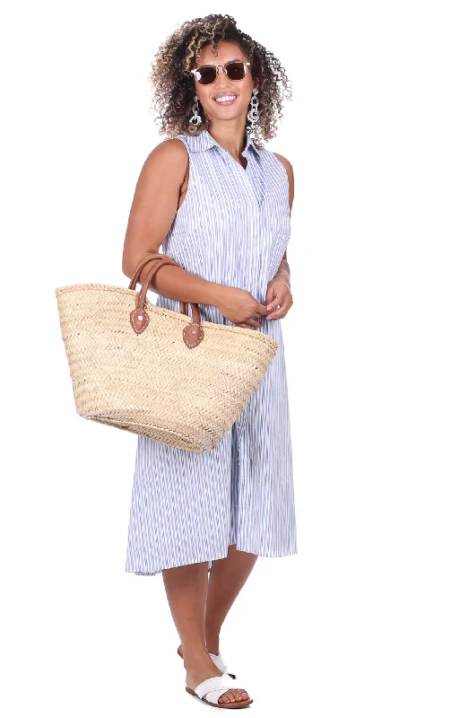 Buy Now Regan Dress in Sky Blue Stripe