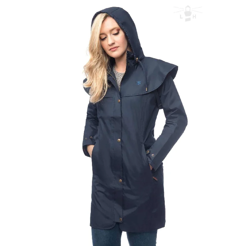 Hurry In Women's Outrider Waterproof Coat Nightshade