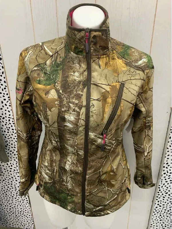 Online Exclusive RealTree Brown Womens Size L Jacket (Outdoor)