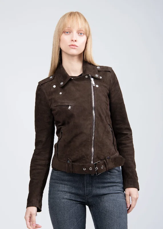 Lowest Price EVA BIKER SUEDE JACKET