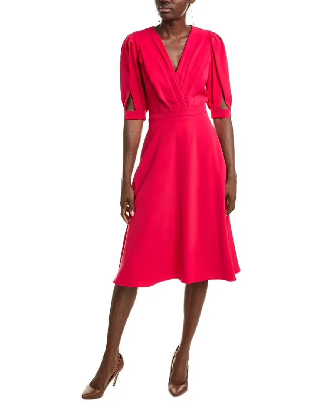 Factory Direct Sale Black Halo Nuana Midi Dress