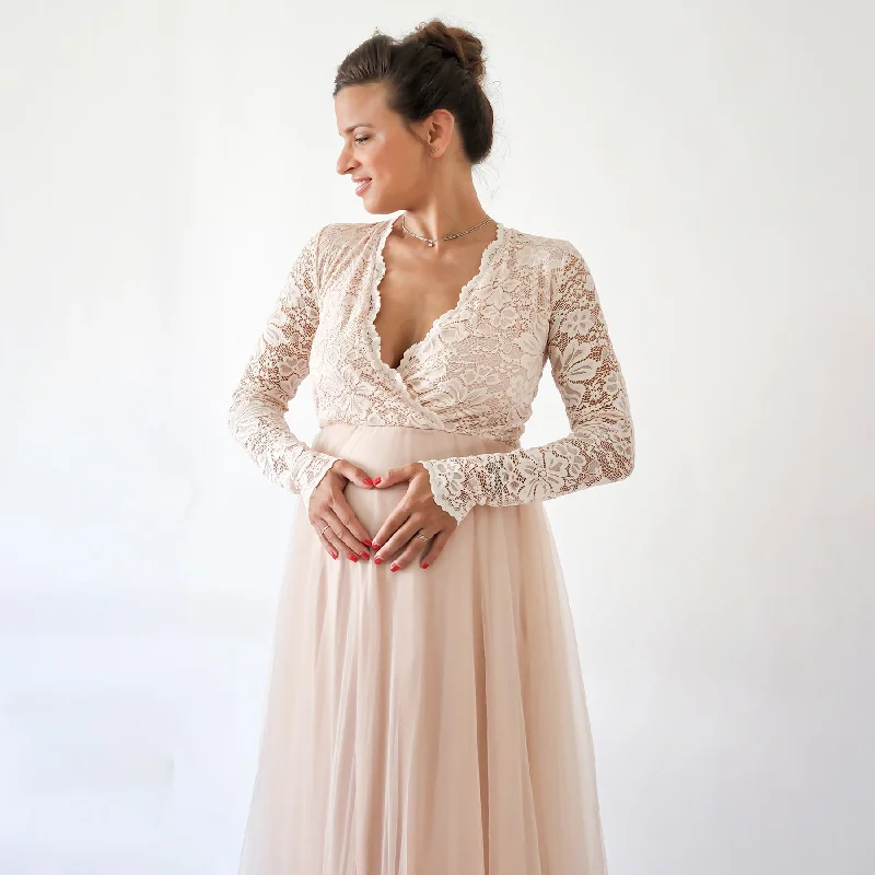 Final Clearance Blush Pregnancy dress #7011