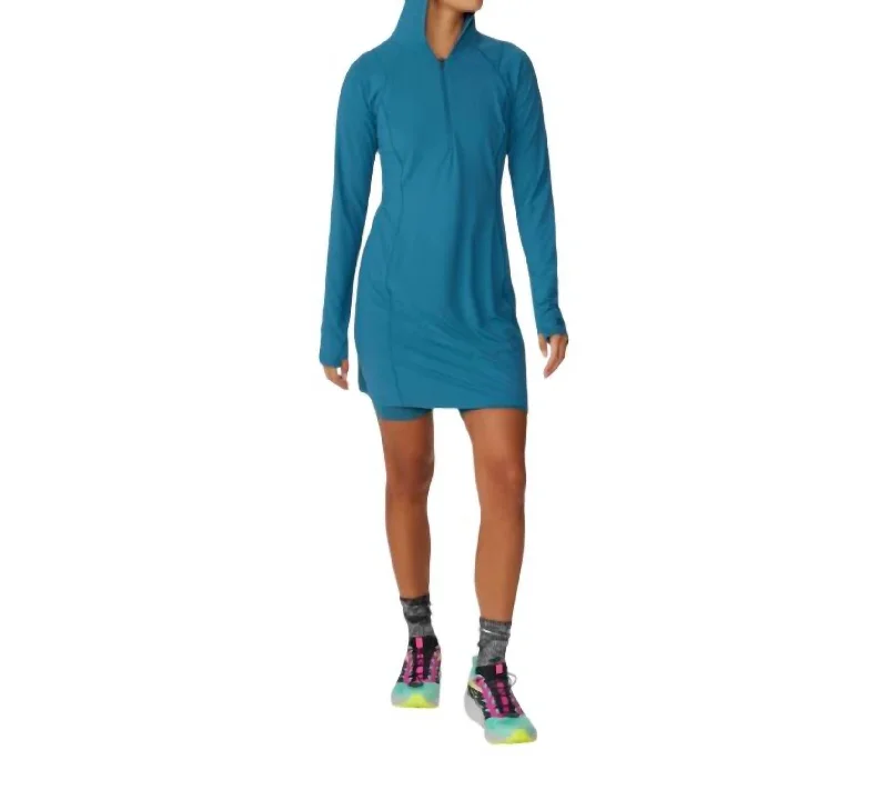 Grand Opening Sale Crater Lake Dress In Baltic Blue