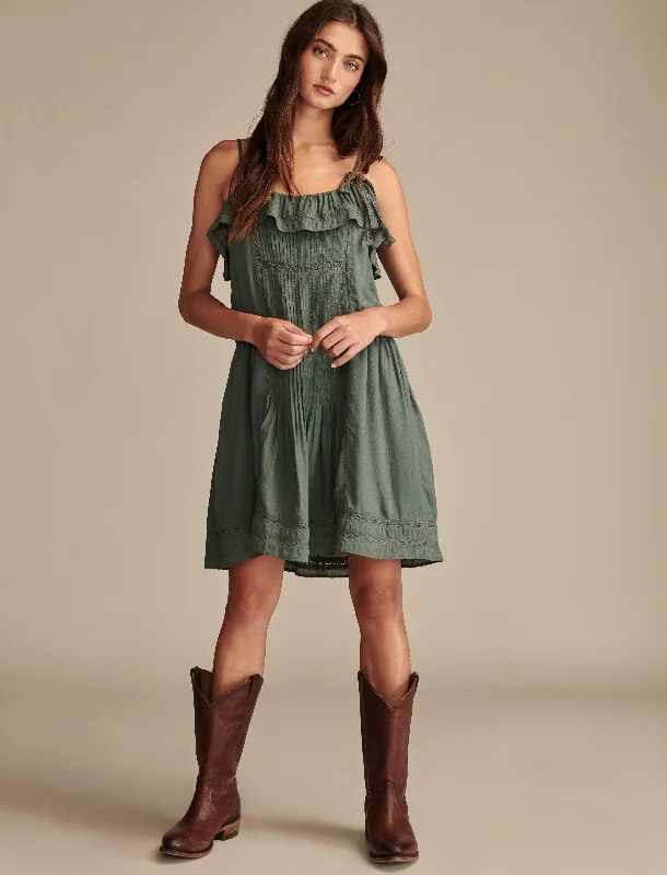 Quick Sale Lucky Brand Women's Lace Mini Dress