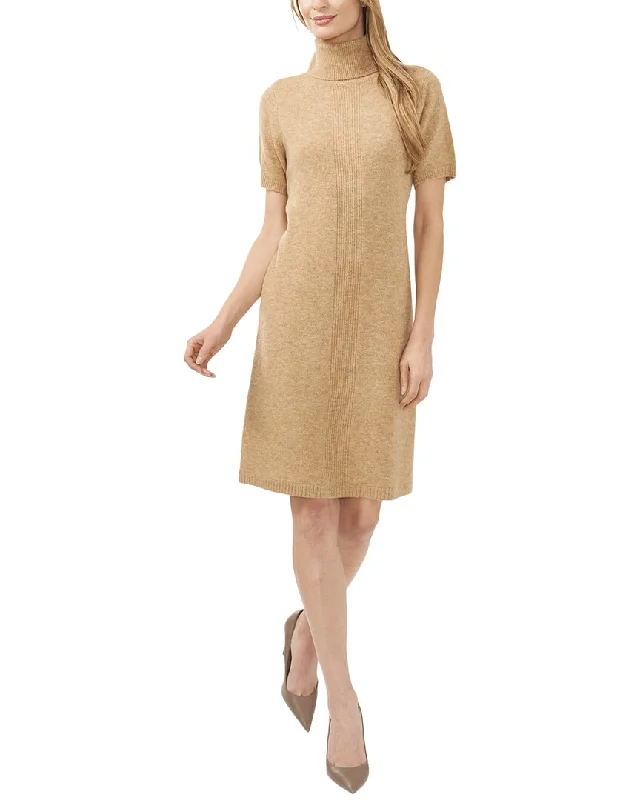 Get It Before It’s Gone Cece Turtleneck Rib Sweater Dress