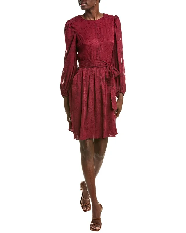 Special Price Eliza J Novelty Chiffon Mini Dress