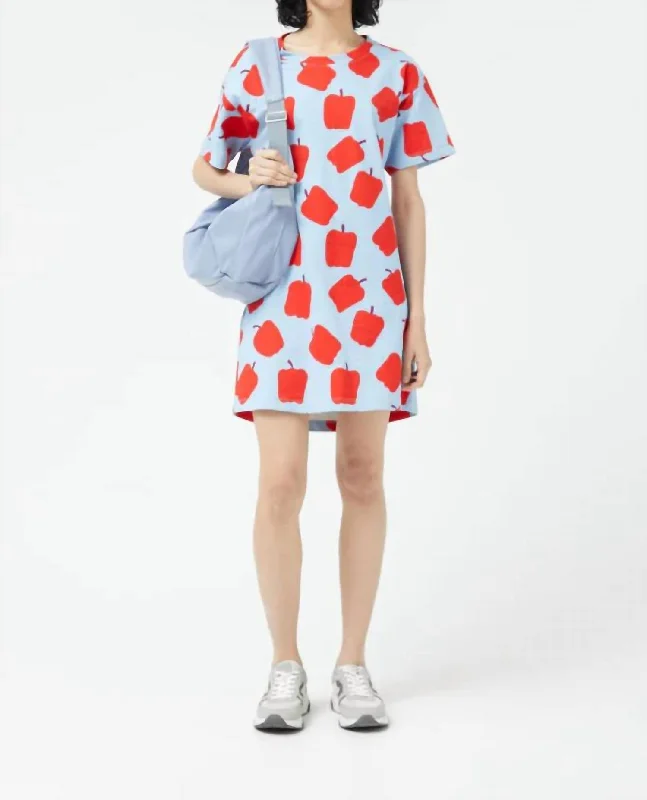 Extra Discounts Peppers Dress In Baby Blue