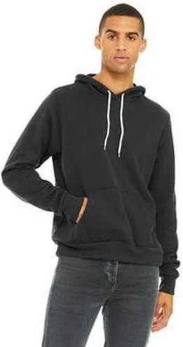 Price Buster Bella + Canvas 3719 Unisex Sponge Fleece Pullover Hooded Sweatshirt - Dark Gray Price Buster Bella + Canvas 3719 Unisex Sponge Fleece Pullover Hooded Sweatshirt - Dark Gray