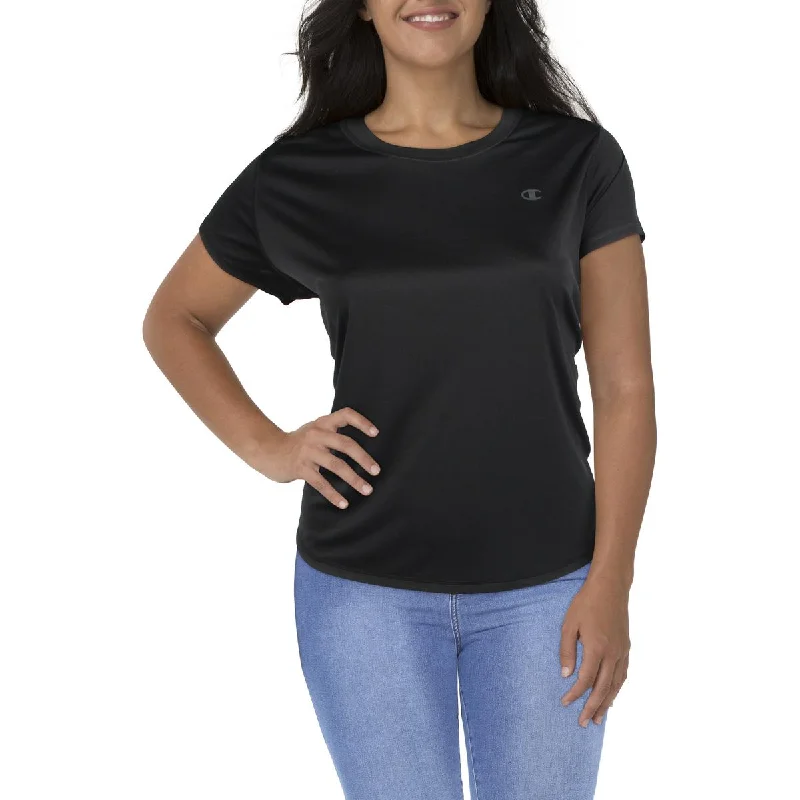 Today's Special Champion Womens Plus Stretch Wicking Crewneck Gym T-Shirt
