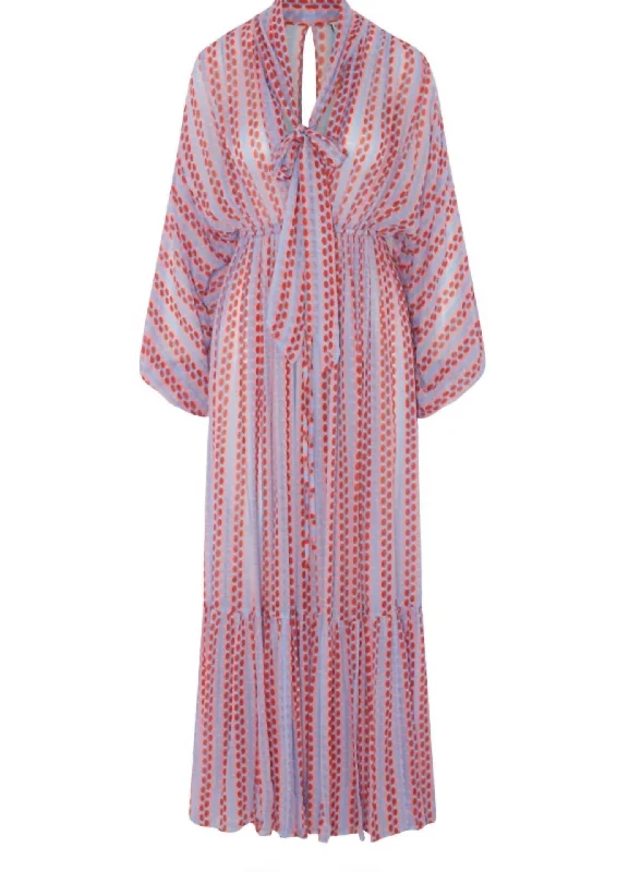 Early Access Women's Theo Maxi Dress In Prism Geo