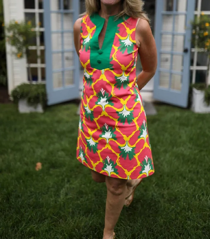 Unbeatable Prices Calla Dress In Iris Hot Pink