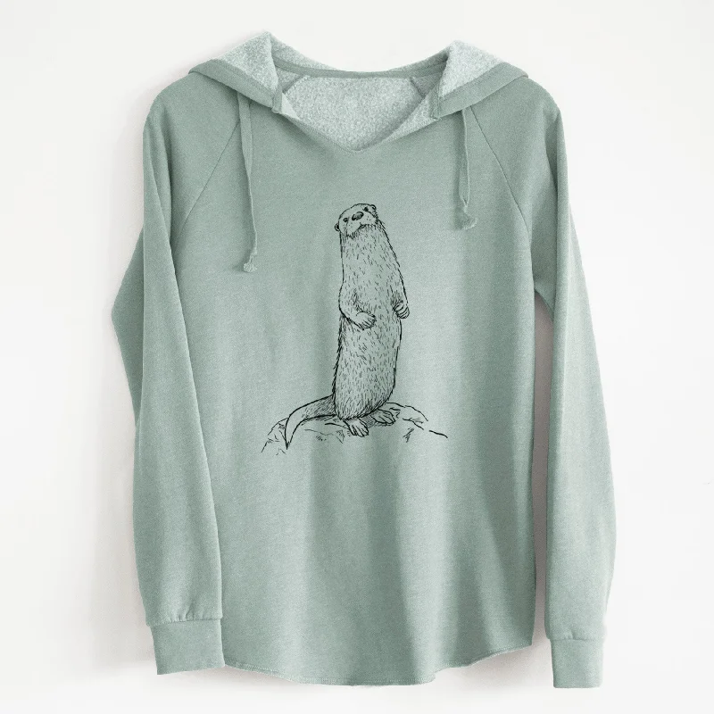 Special Buy North American River Otter - Lontra canadensis - Cali Wave Hooded Sweatshirt Special Buy North American River Otter - Lontra canadensis - Cali Wave Hooded Sweatshirt