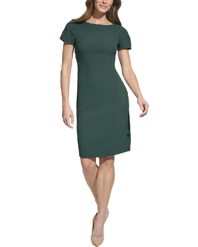 Best Bargains Vince Camuto Signature Stretch Crepe Bodycon Dress