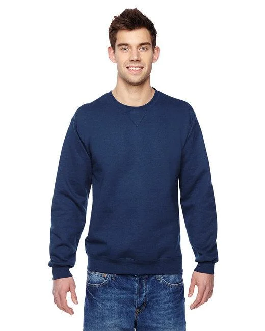 Closeout Fruit of the Loom Adult SofSpun  Crewneck Sweatshirt SF72R
