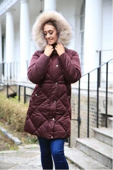 Limited Quantity Double Second Lux Satin Long Puffer Coat