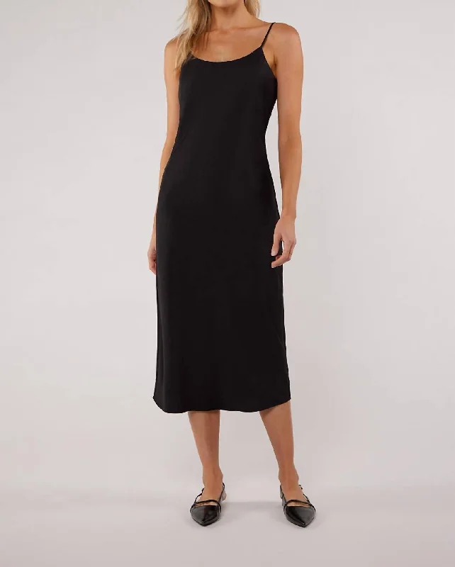 Amazing Deals Jones Slip Dress In Black