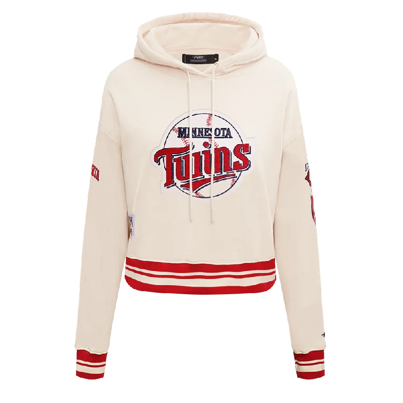 Super Sale SUDADERA CON GORRO MLB MINNESOTA TWINS RETRO CLASSICS PARA MUJER