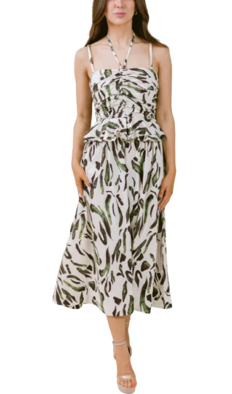 Super Sale Piper Dress In Seaweed
