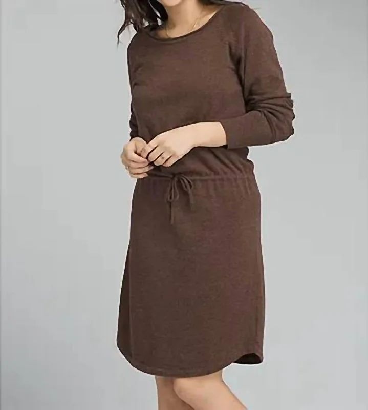 Clearance Event Leigh Midi Dress In Wedged Wood Heather
