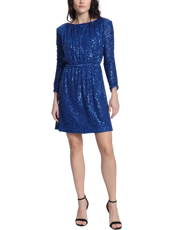 Limited Availability Womens Sequined Short Cocktail And Party Dress
