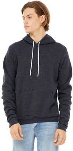 Bonus Savings Bella + Canvas 3719 Unisex Sponge Fleece Pullover Hooded Sweatshirt - Heather Navy Bonus Savings Bella + Canvas 3719 Unisex Sponge Fleece Pullover Hooded Sweatshirt - Heather Navy