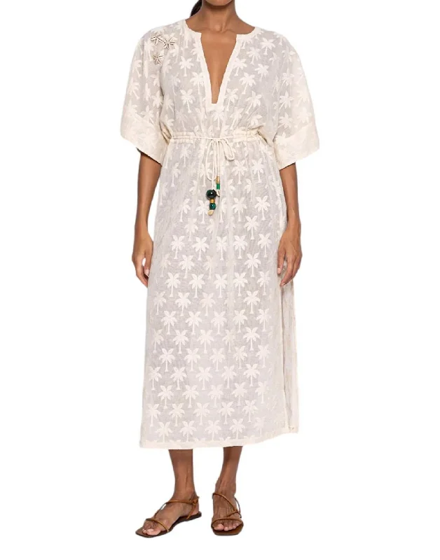 Savings Galore Addy Caftan In White
