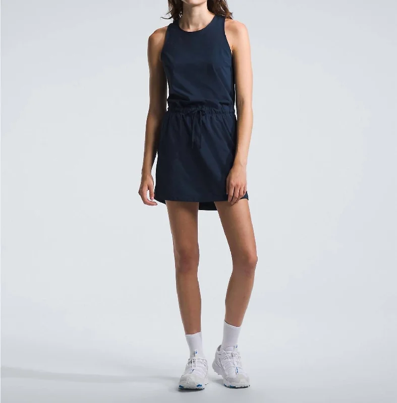 Bargain Bin Adventure Dress In Summit Navy