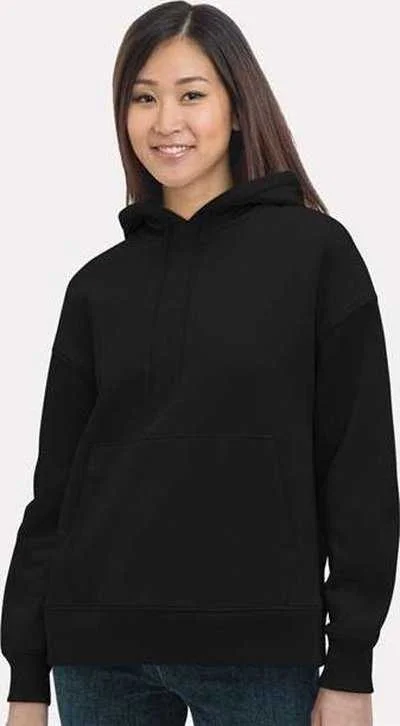 Act Now Bayside 7760 Women's USA-Made Hooded Sweatshirt - Black