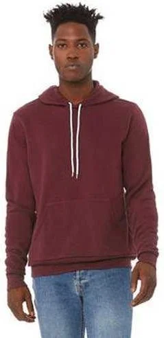 Exclusive Savings Bella + Canvas 3719 Unisex Sponge Fleece Pullover Hooded Sweatshirt - Maroon Exclusive Savings Bella + Canvas 3719 Unisex Sponge Fleece Pullover Hooded Sweatshirt - Maroon