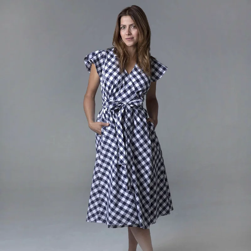Limited Quantity Short Sleeve Wrap Dress
