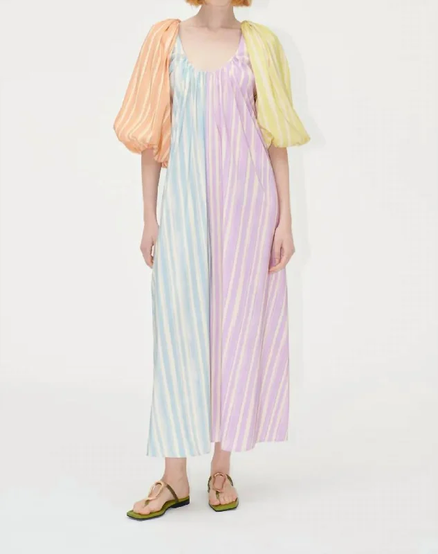 Sneak Peek Sale Terry Dress In Summerstripes