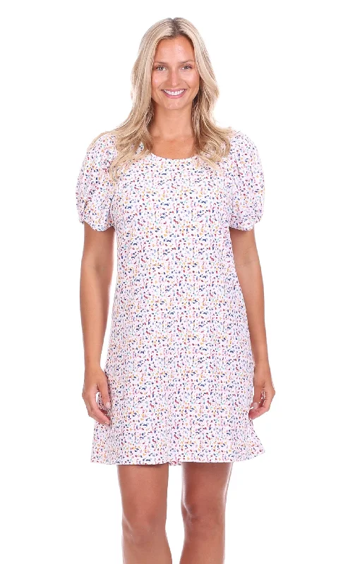 Final Markdown Colette Dress in Splatter Print