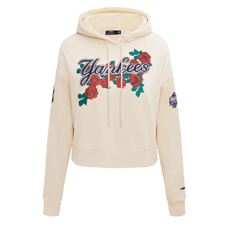 Buy More, Save More SUDADERA CON GORRO MLB NEW YORK YANKEES ROSES PARA MUJER