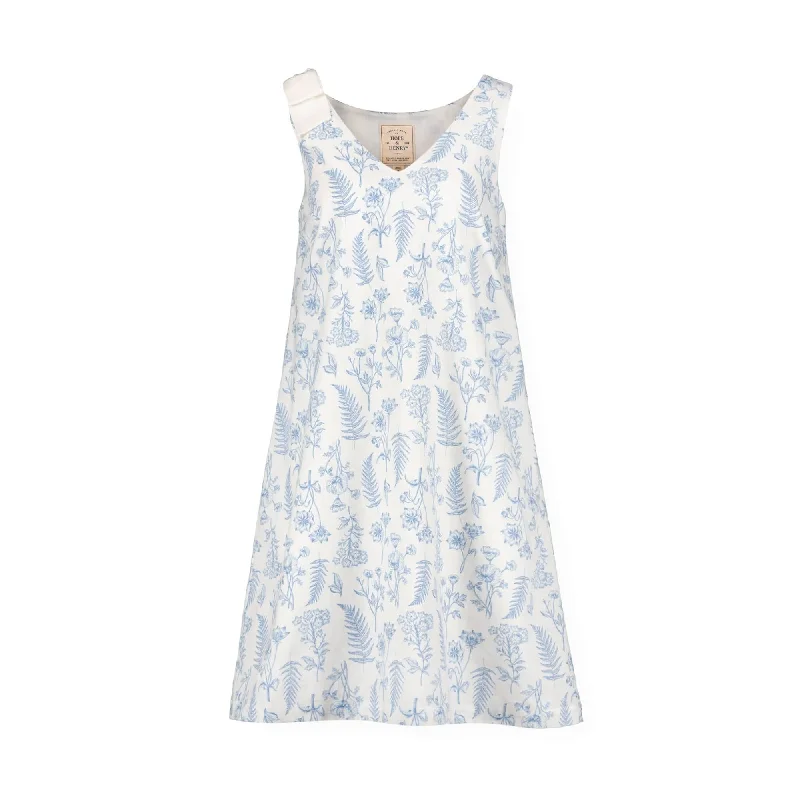 Price Drop Swing Dress with Bow Shoulder