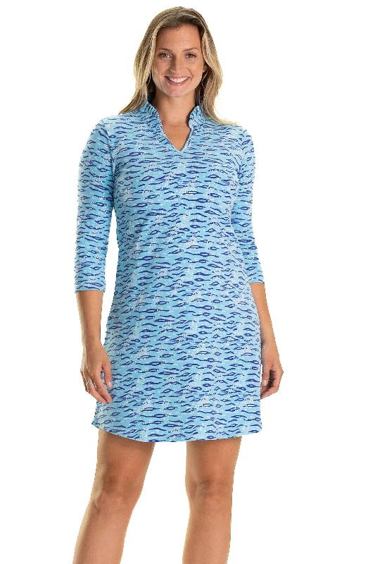 Special Offer The Lillian Dress in Leland Gal Shoreline
