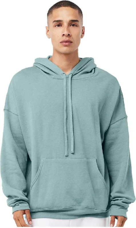 The Best Prices Bella + Canvas 3729 Unisex Sponge Fleece Drop Shoulder Hoodie - Heather Blue Lagoon The Best Prices Bella + Canvas 3729 Unisex Sponge Fleece Drop Shoulder Hoodie - Heather Blue Lagoon