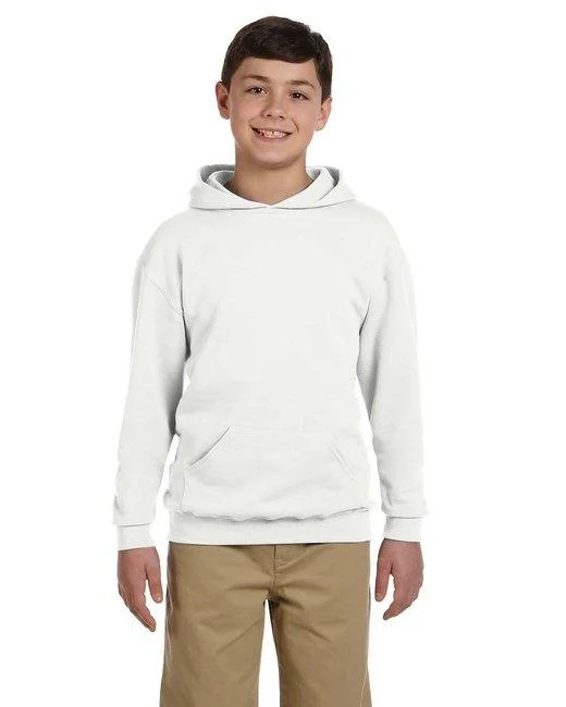 Extra Savings Jerzees Youth 8 oz. NuBlend  Fleece Pullover Hooded Sweatshirt 996Y