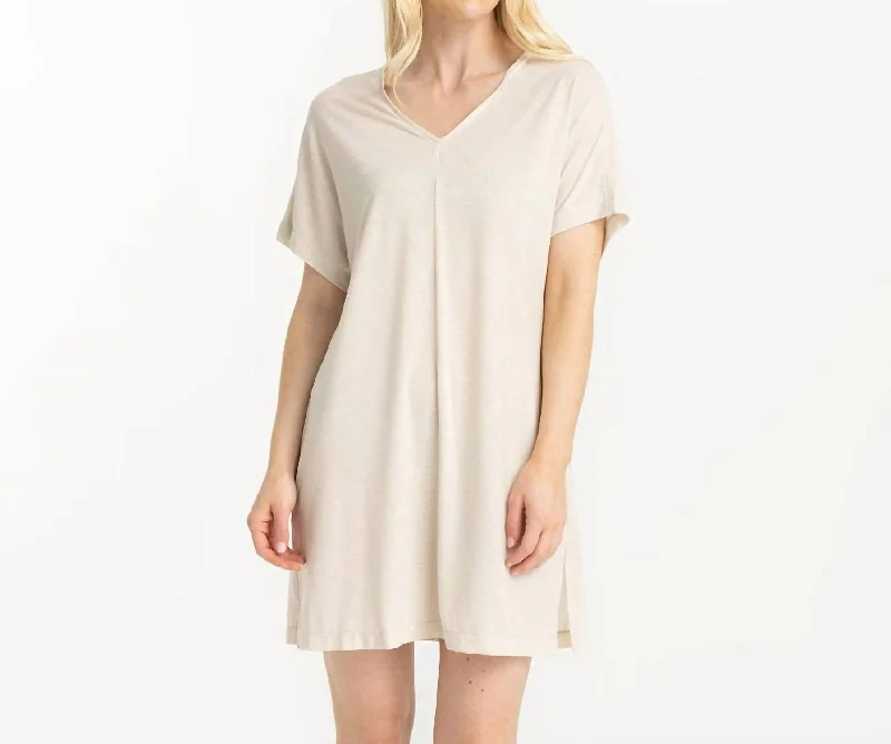 Deal Alert Elevate Coverup Dress In Heather Birch