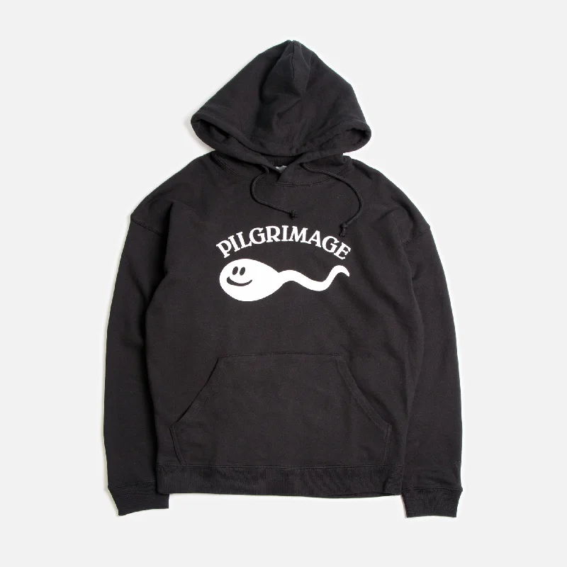 Don't Miss Pilgramage Pocket Hoodie - Black
