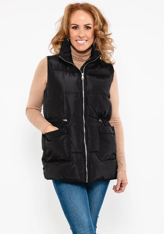 Value Deals Seventy1 Puffer Gilet, Black