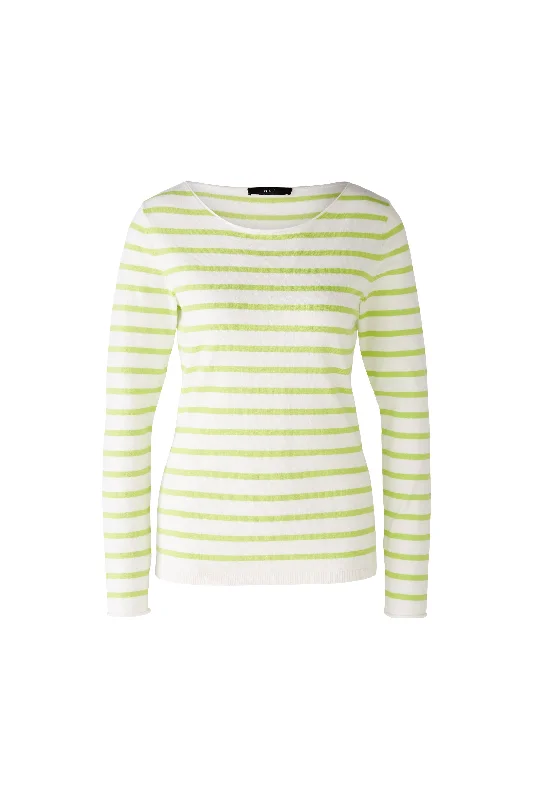Stock Clearance Striped Long Sleeve Jumper