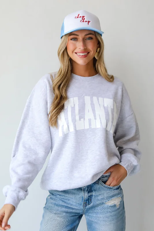 Customer Appreciation Sale Heather Grey Atlanta Sweatshirt